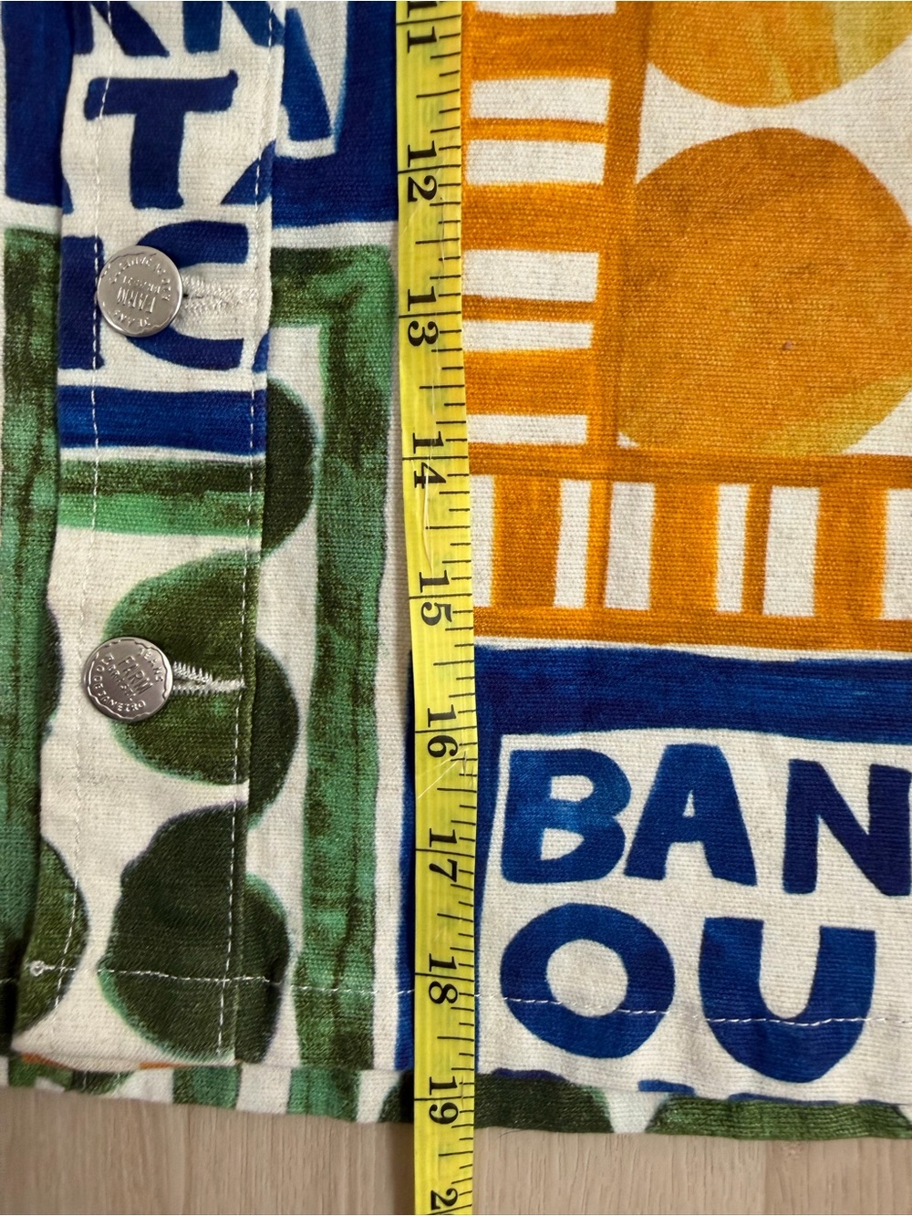 Farm Rio Button Front Mini Skirt - Picture 6 of 9